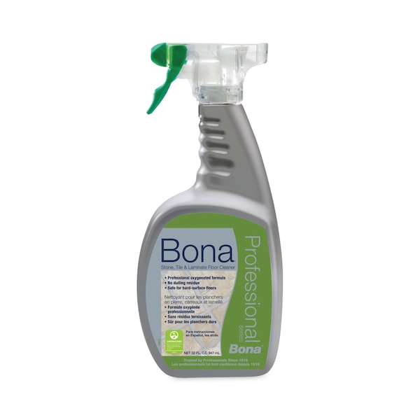 Bona Stone, Tile and Laminate Floor Cleaner, Fresh Scent, 32oz Spray Bottle WM700051188 - main